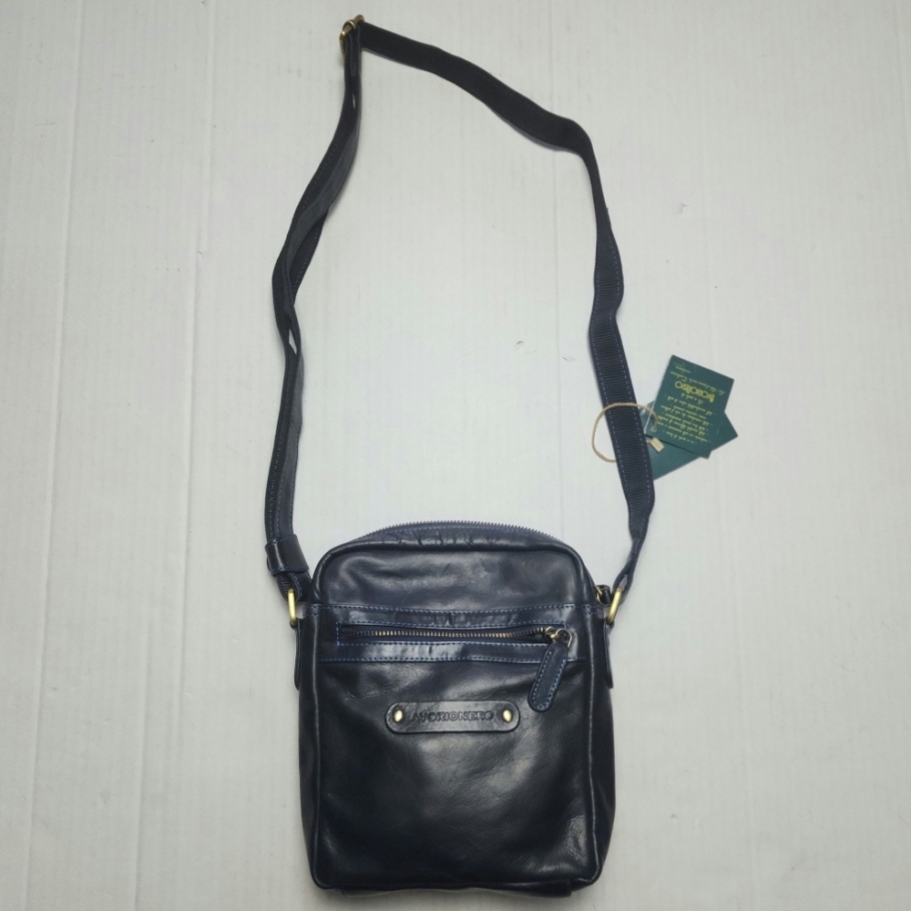 NWT! Italian Leather Crossbody Purse Bag Pocketbook - Picture 2 of 10